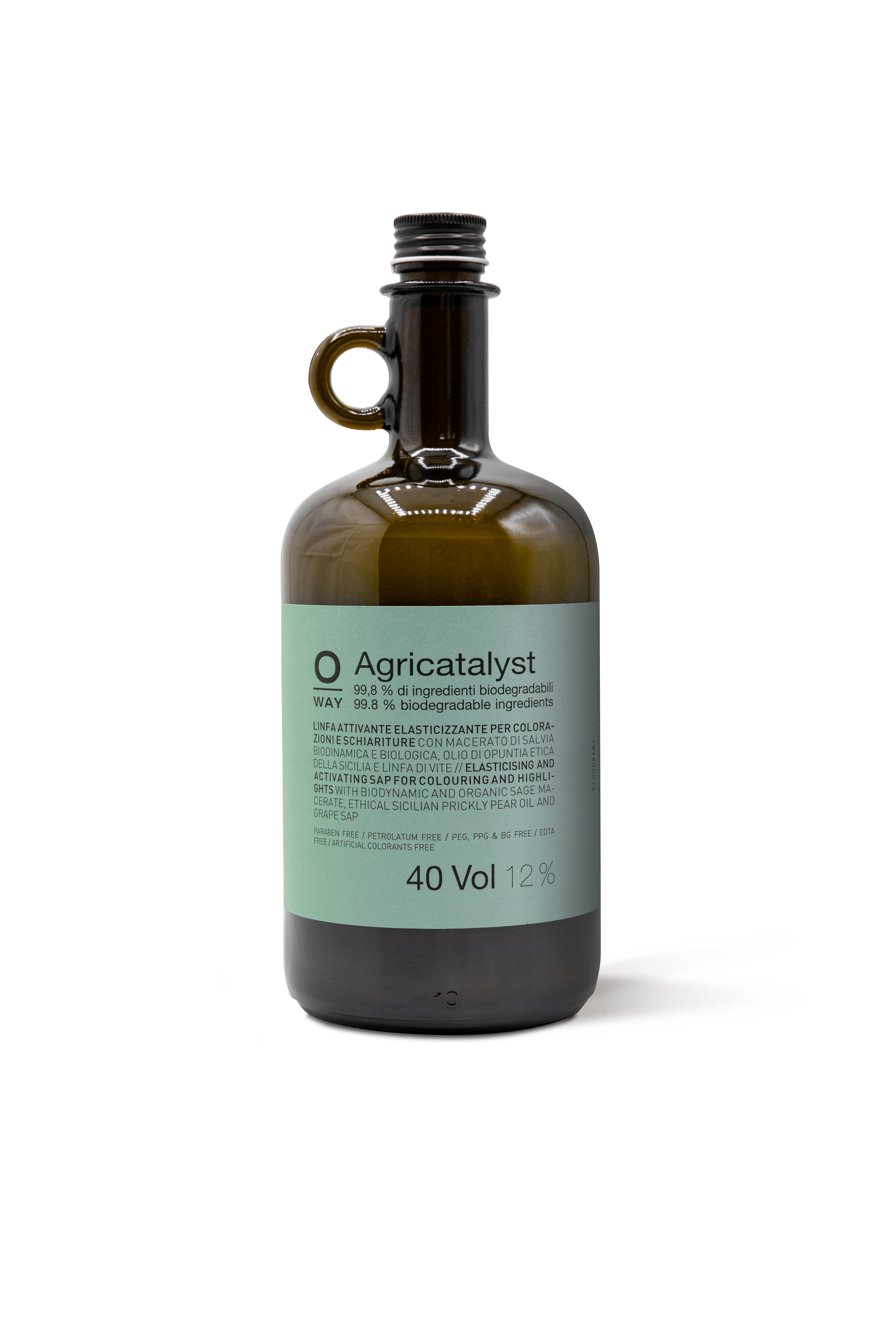 AGRICATALYST 40 VOL Agricatalyst 12% / 40 vol. Emulsie activatoare elasticizantă pentru colorare și decolorare - imagine 1