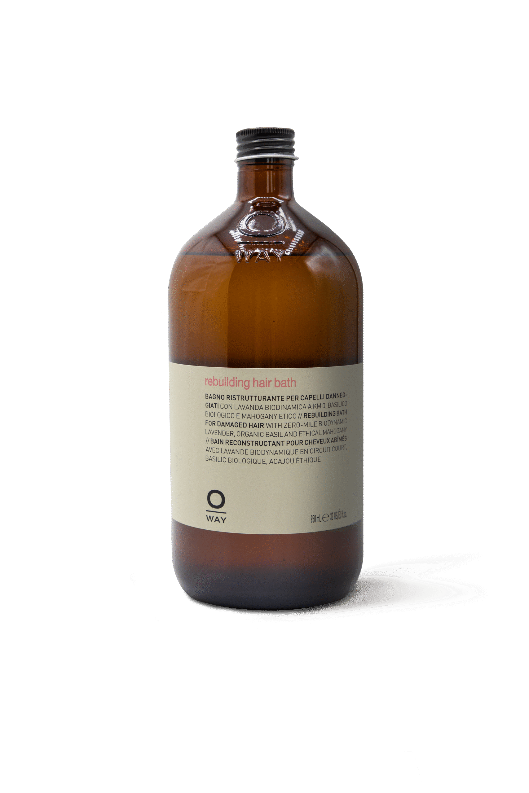 REBUILDING HAIR BATH_950ML Rebuilding hair bath / Șampon restructurant pentru părul deteriorat - imagine 1