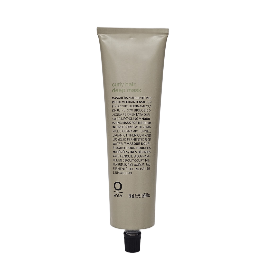 CR008 Curly hair deep mask / Mască hrănitoare pentru bucle medii / intense - 150 ml - imagine 1