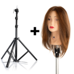 Kit Profesional – Trepied Reglabil + Cap Manechin pentru Coafură