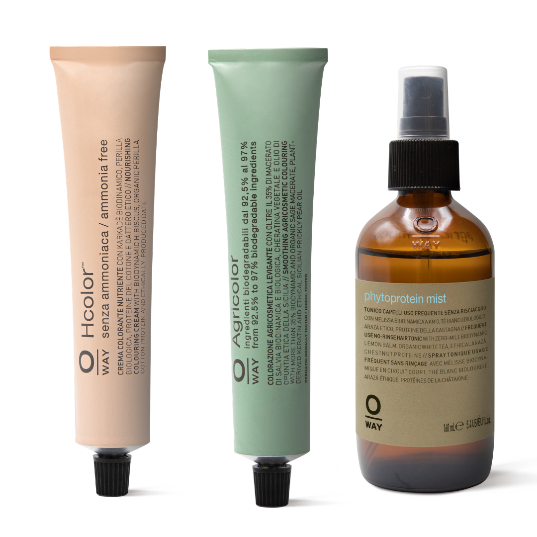 hcoloragriphyto Kit OWAY Hcolor sau Agricolor – Promoție la 10 vopsele + tonic 160 ml - imagine 1