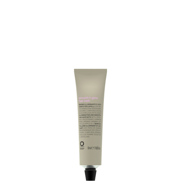 OWAY Smooth’n Glow Hair Bath 50 ml – șampon pentru netezire și strălucire