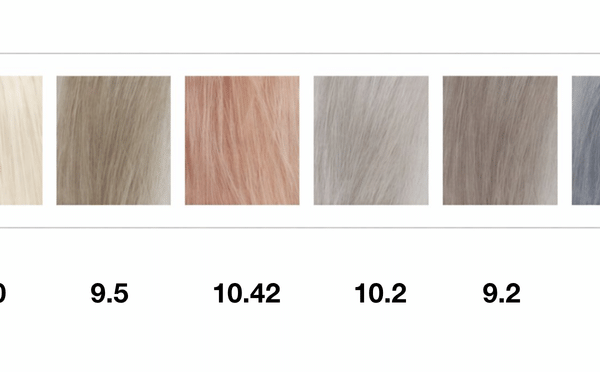 Paletar OWAY Hcolor Blondes: 10.0, 9.5, 10.42, 10.2, 9.2 și 90.08