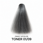 OWAY Hcolor Toner 01/09 - vizual orientativ al șuviței