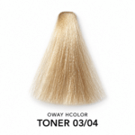 OWAY Hcolor Toner 03/04 - vizual orientativ al șuviței